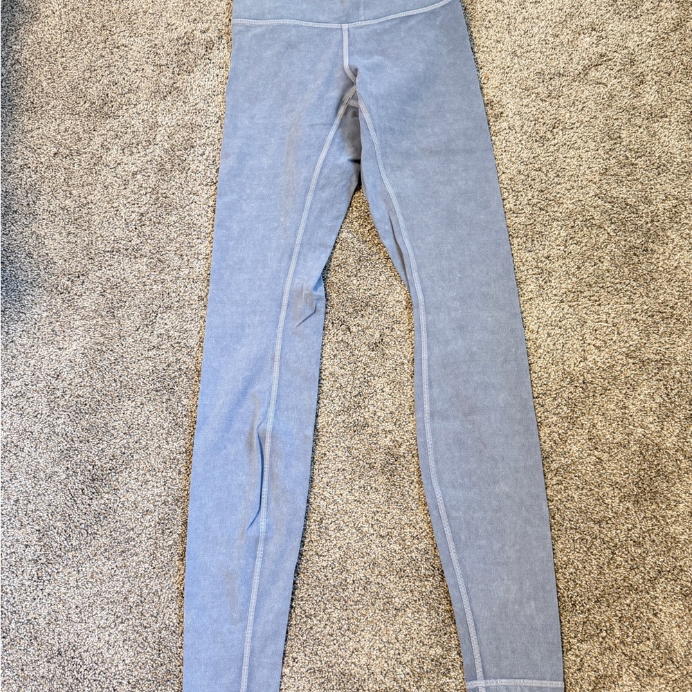 lululemon Wunder Under Luxtreme leggings - Gray acid wash